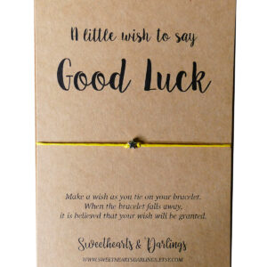 Wunscharmband "Good Luck"